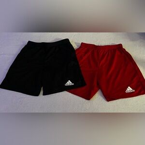 adidas Kids Shorts Set in Black and Red